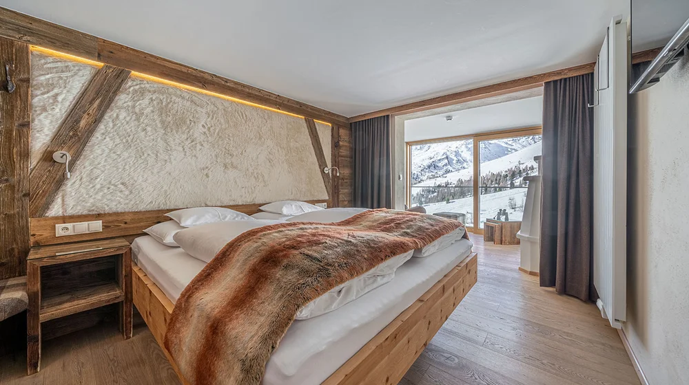 Doppelzimmer Heimat Wintergarten